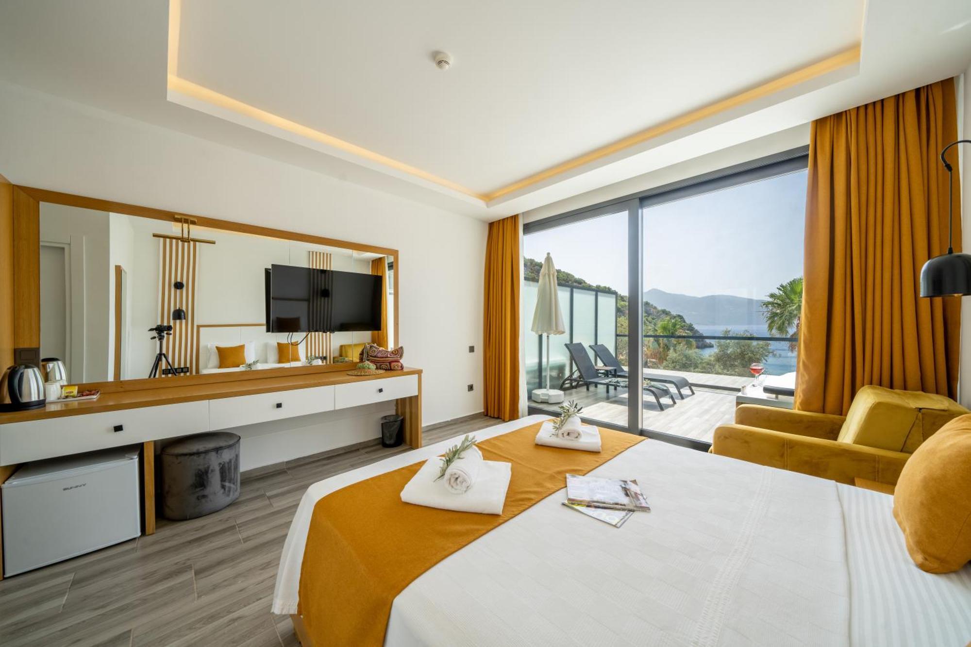 Kalkan Beach Park Hotel Kaş Dış mekan fotoğraf