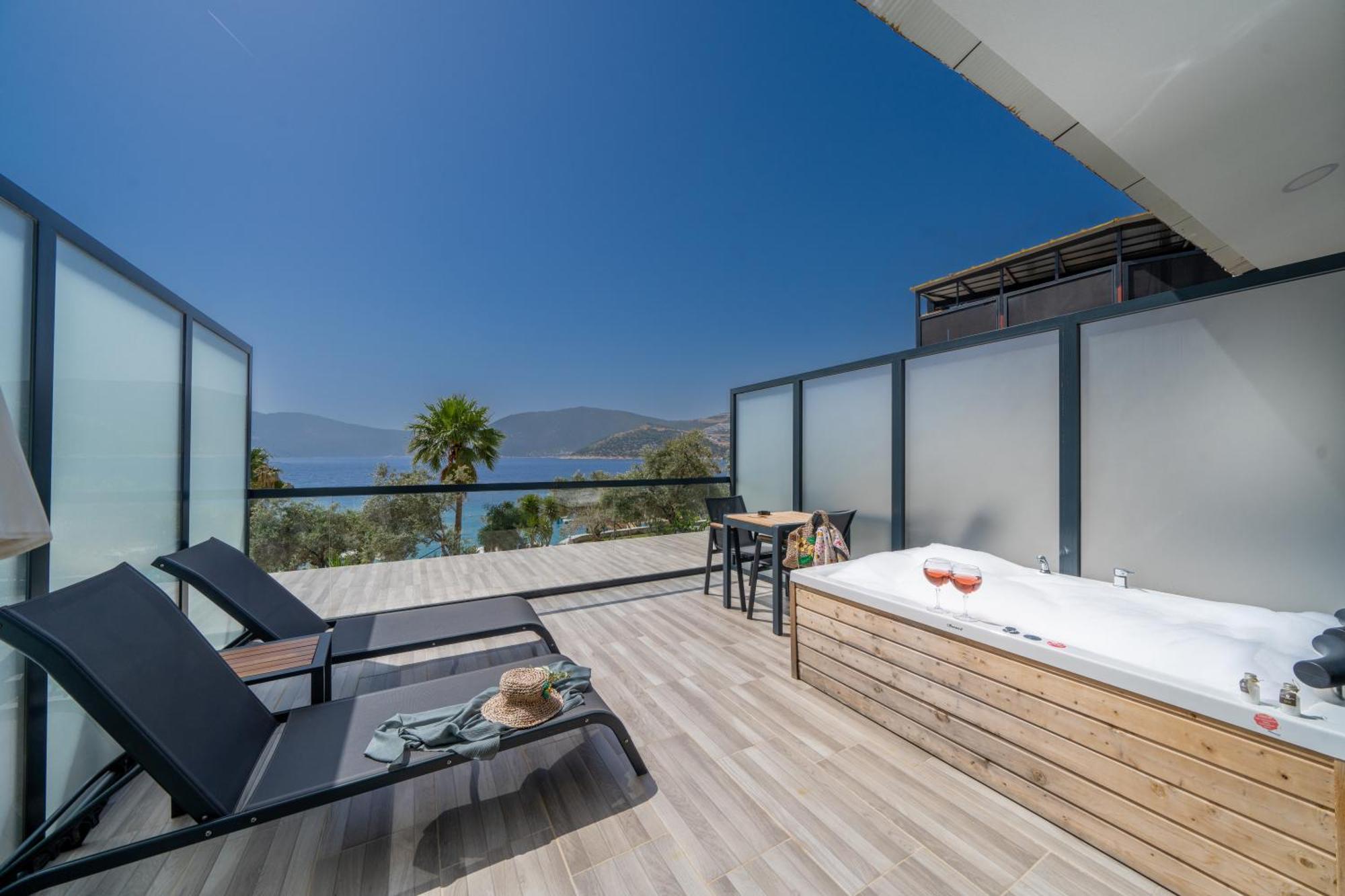 Kalkan Beach Park Hotel Kaş Dış mekan fotoğraf