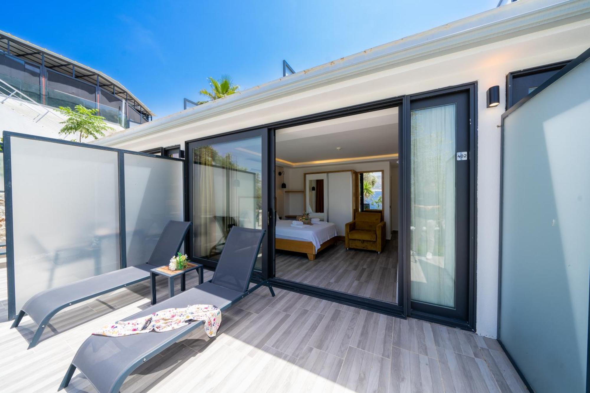 Kalkan Beach Park Hotel Kaş Dış mekan fotoğraf