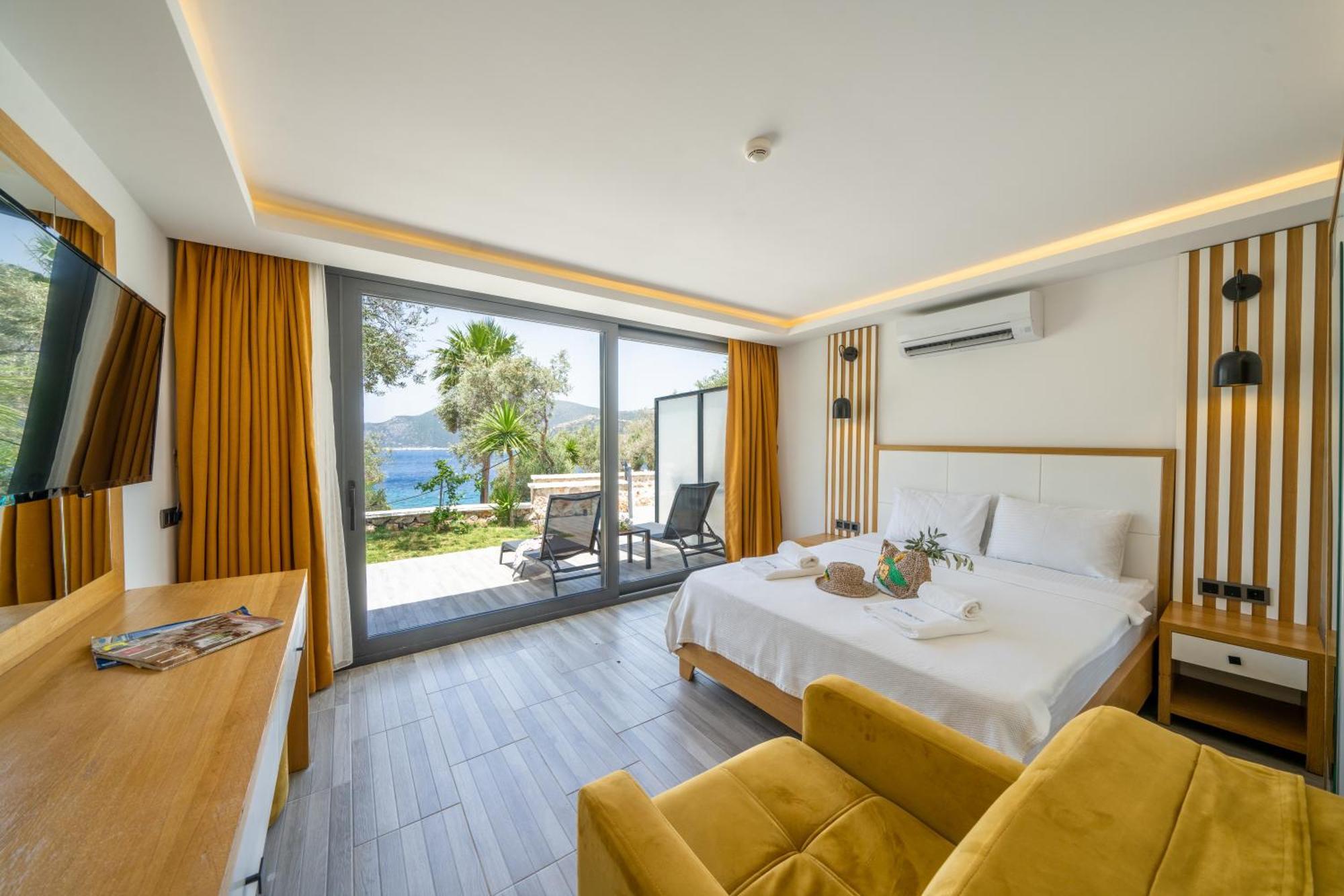Kalkan Beach Park Hotel Kaş Dış mekan fotoğraf