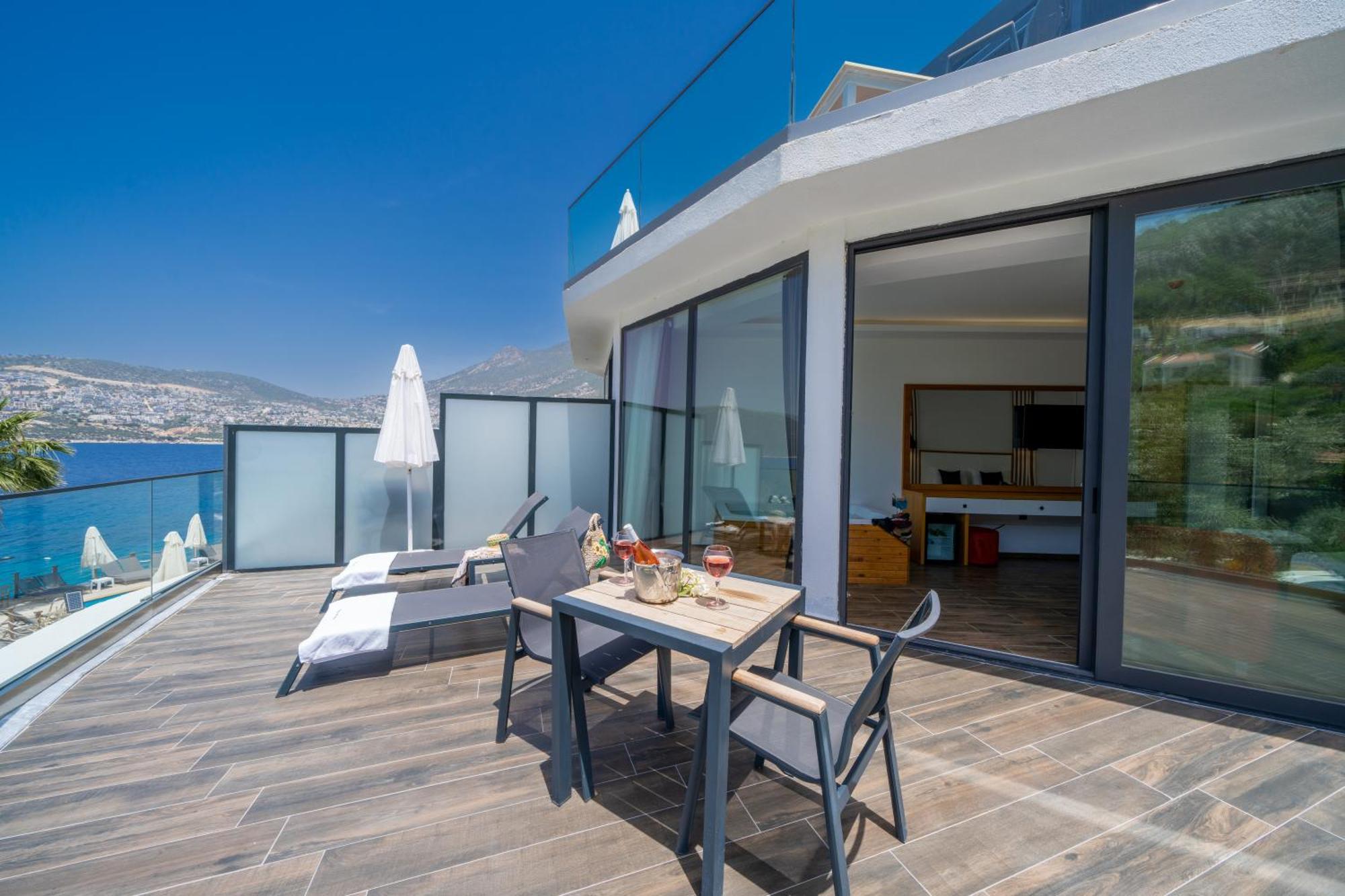 Kalkan Beach Park Hotel Kaş Dış mekan fotoğraf