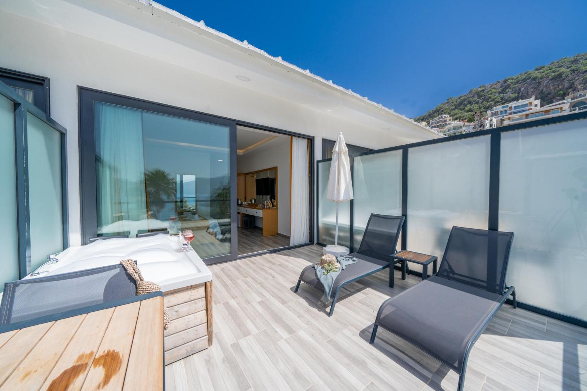Kalkan Beach Park Hotel Kaş Dış mekan fotoğraf