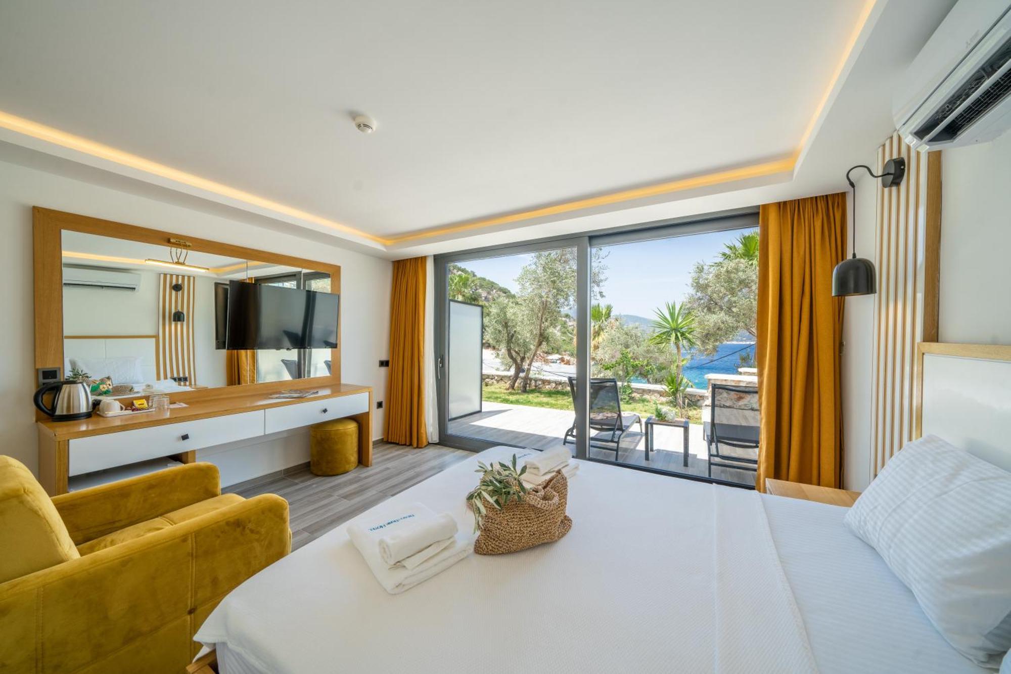Kalkan Beach Park Hotel Kaş Dış mekan fotoğraf