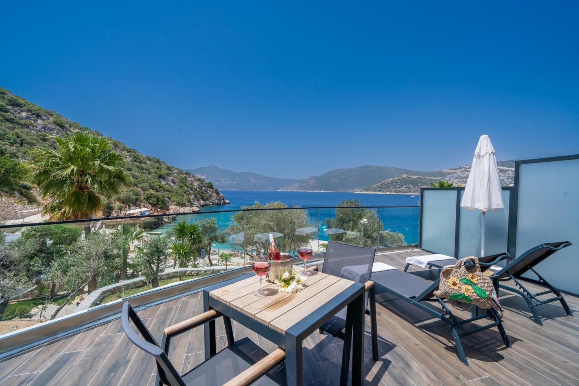 Kalkan Beach Park Hotel Kaş Dış mekan fotoğraf