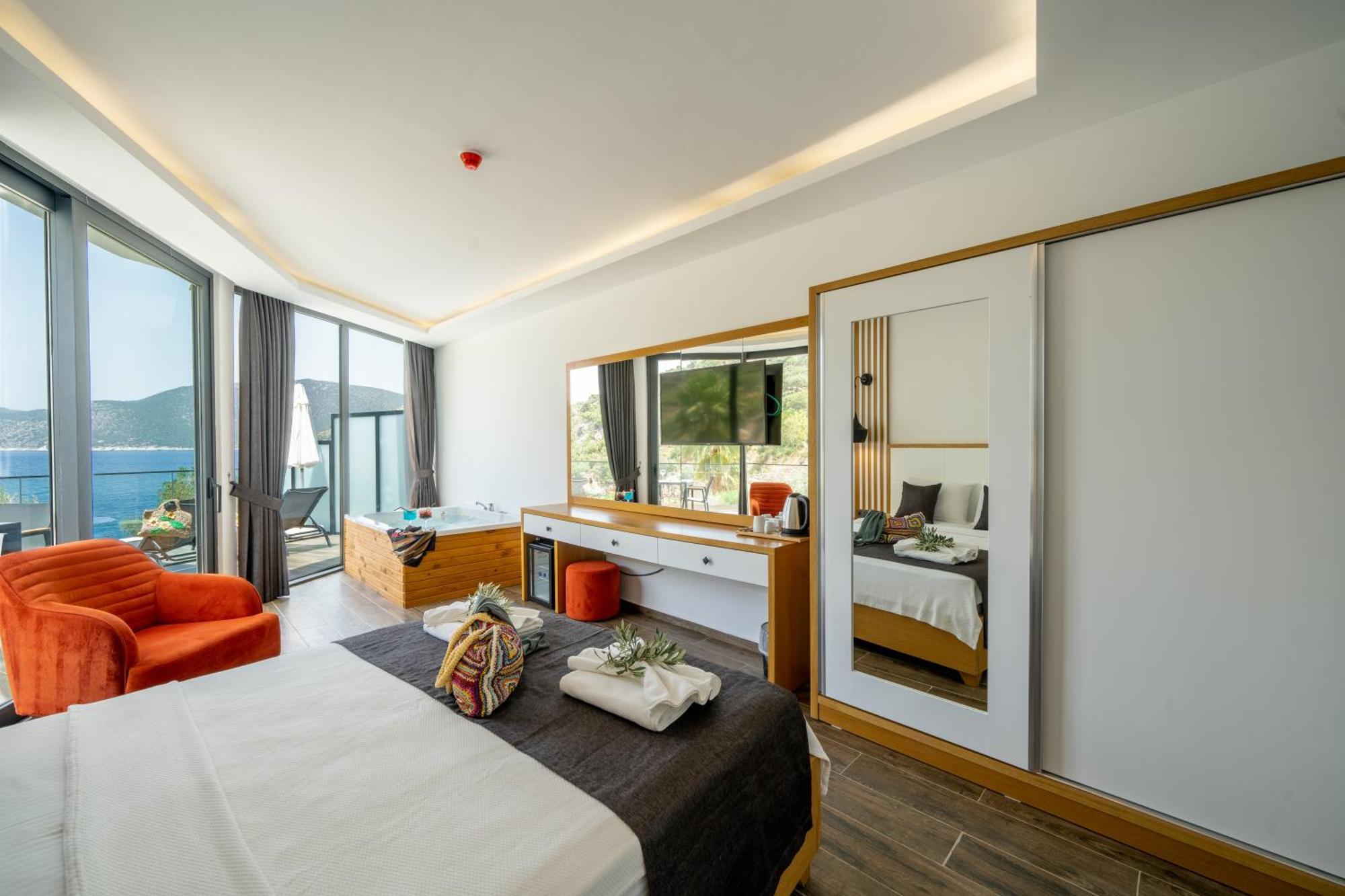 Kalkan Beach Park Hotel Kaş Dış mekan fotoğraf