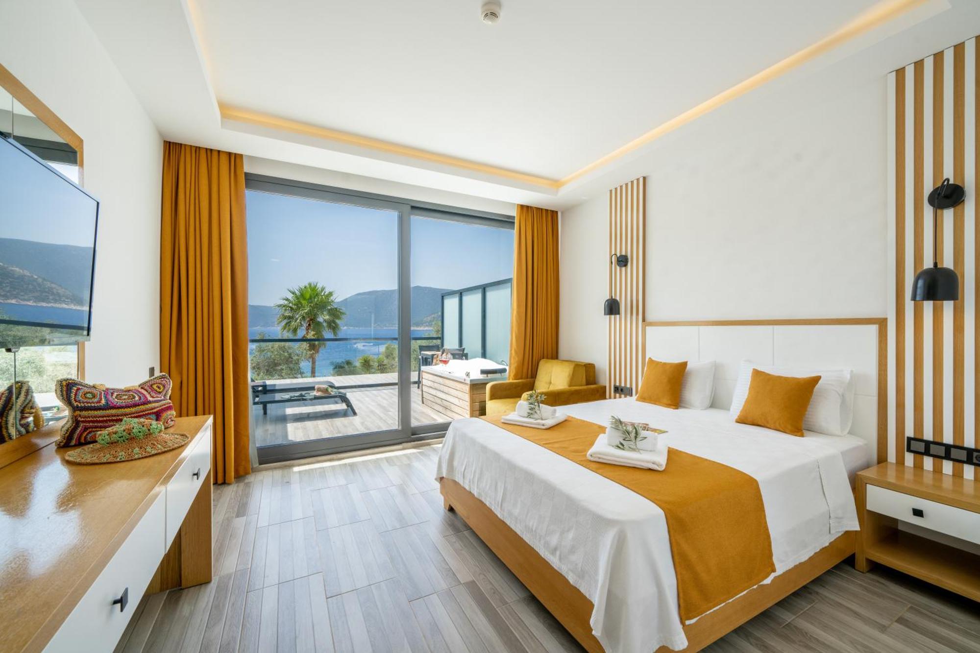 Kalkan Beach Park Hotel Kaş Dış mekan fotoğraf