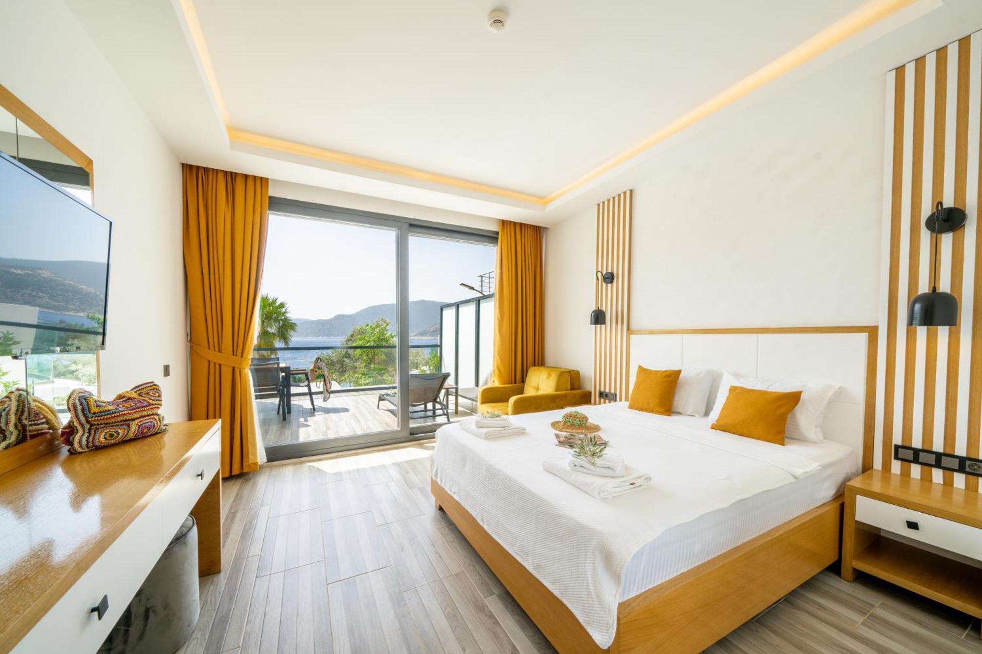 Kalkan Beach Park Hotel Kaş Dış mekan fotoğraf