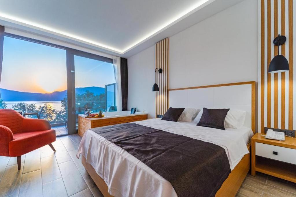 Kalkan Beach Park Hotel Kaş Dış mekan fotoğraf